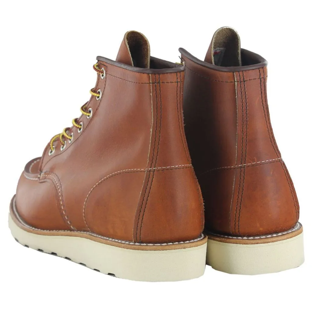 875 6 Inch Men's Moc Toe Boots