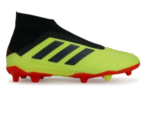 adidas Kids Predator 18  FG Solar Yellow/Core Black/Solar Red