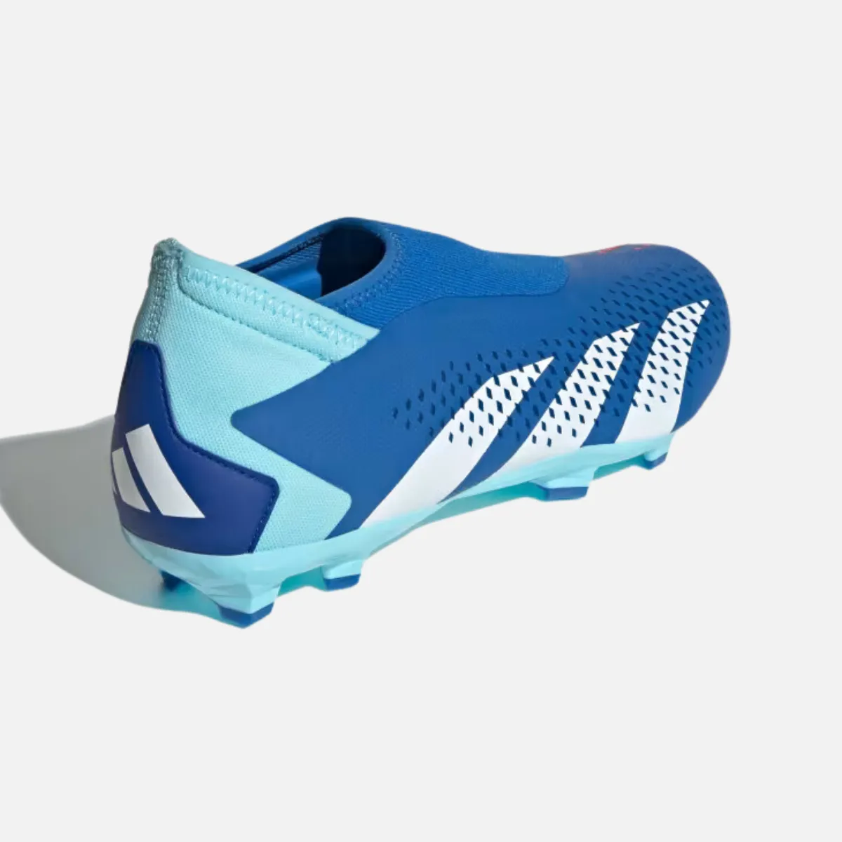 Adidas Predator Accuracy.3 Laceless Firm Ground Football Studs -Bright Royal/Cloud White/Bliss Blue