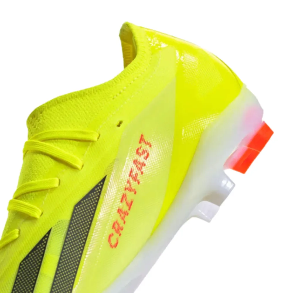 Adidas X Crazyfast Pro Firm Ground Football Shoe (Solar Yellow/Core Black/Cloud White)