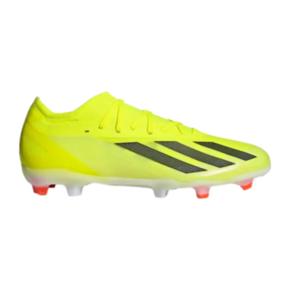 Adidas X Crazyfast Pro Firm Ground Football Shoe (Solar Yellow/Core Black/Cloud White)