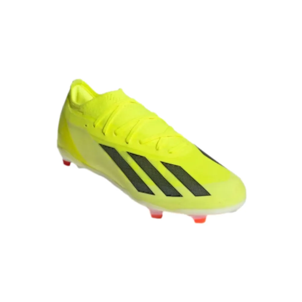 Adidas X Crazyfast Pro Firm Ground Football Shoe (Solar Yellow/Core Black/Cloud White)