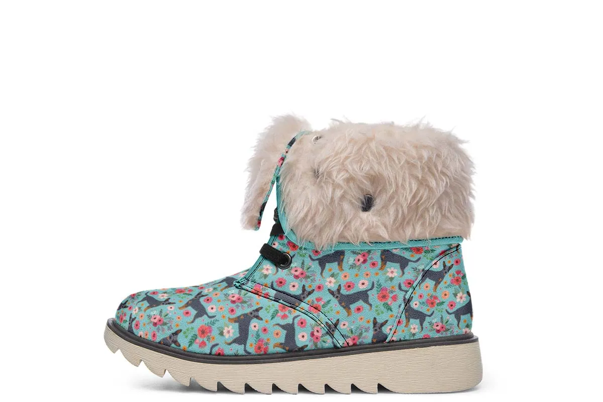 Australian Cattle Dog Flower Polar Vibe Boots