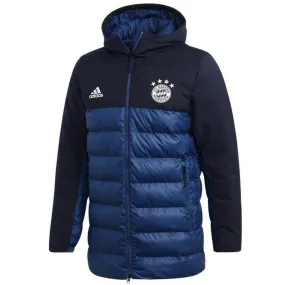 Bayern Munich soccer navy down padded jacket 2019/20 - Adidas