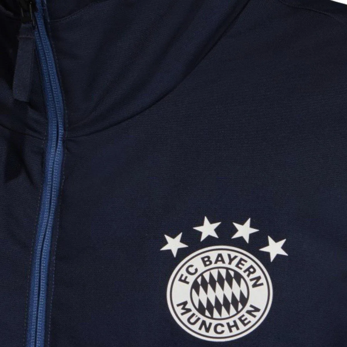 Bayern Munich soccer navy down padded jacket 2019/20 - Adidas