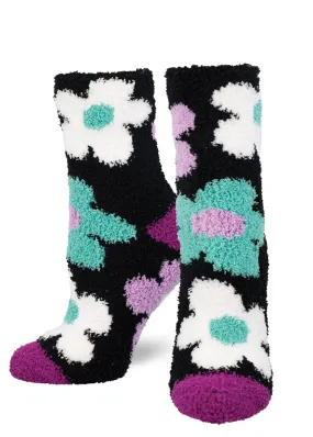 Big Blooms Cozy Women's Socks