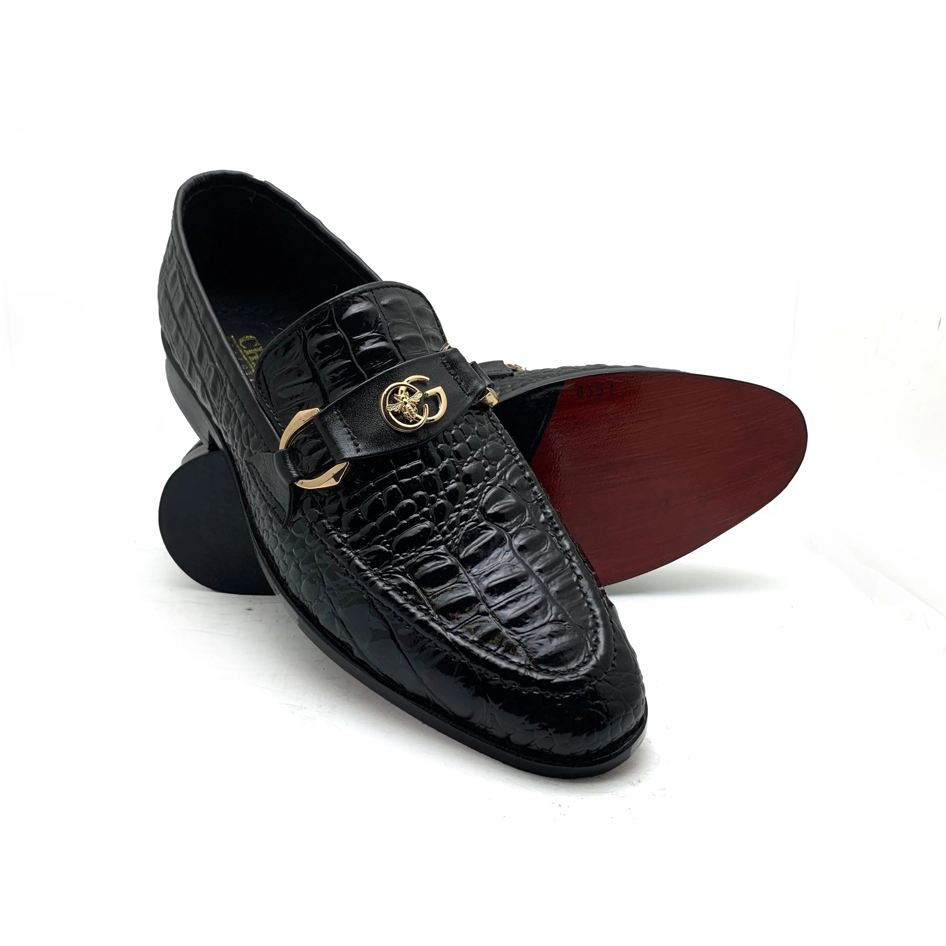 Black Formal Slip On