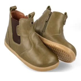 Bobux Iwalk Jodhpur Ankle Boots Olive Toffee