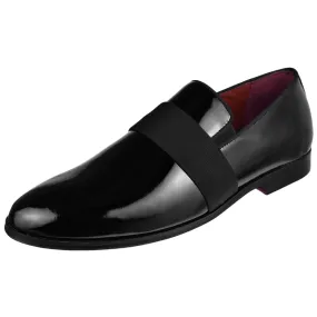 Broadway Patent Leather Tuxedo Shoe