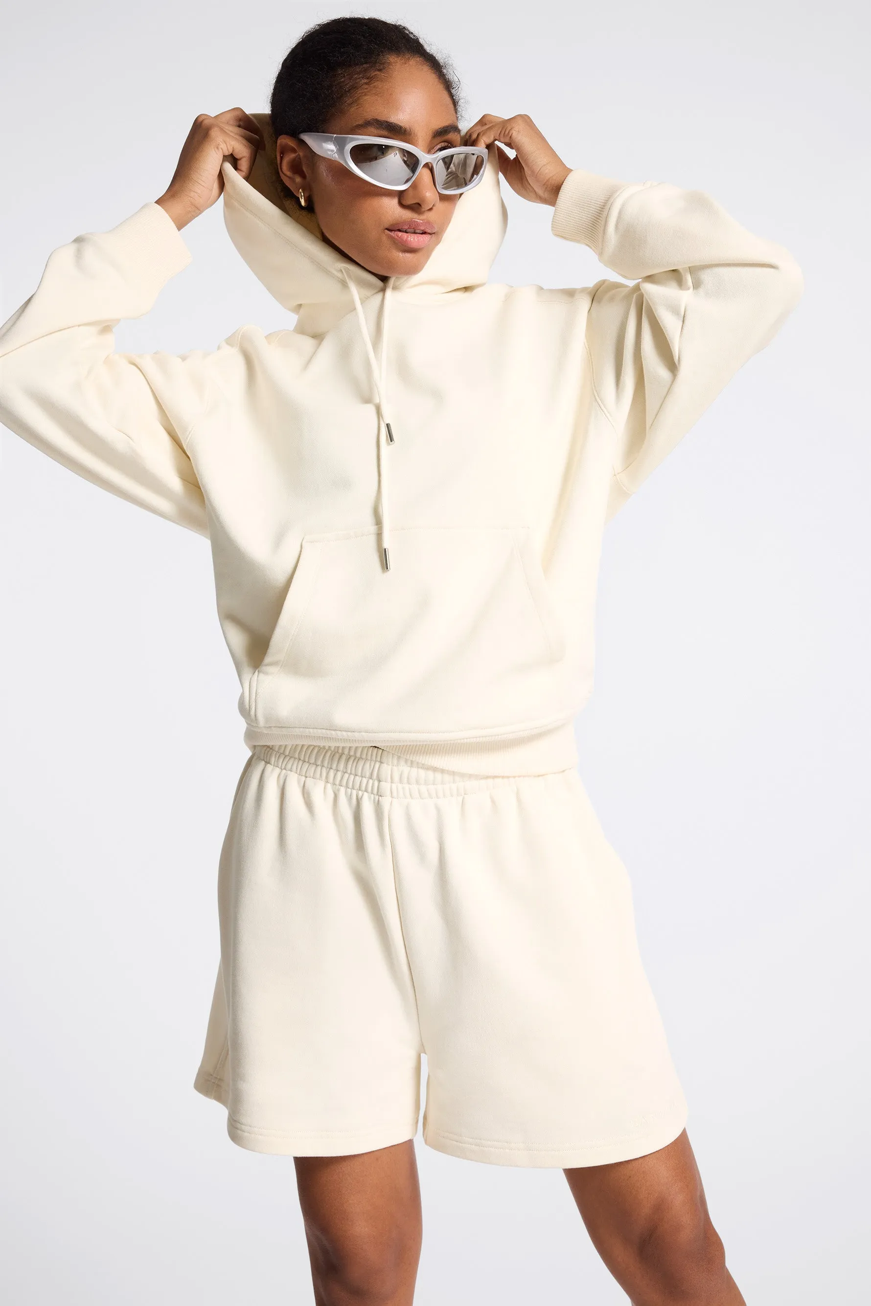 Classic Logo Terry Sweat Short - Gardenia