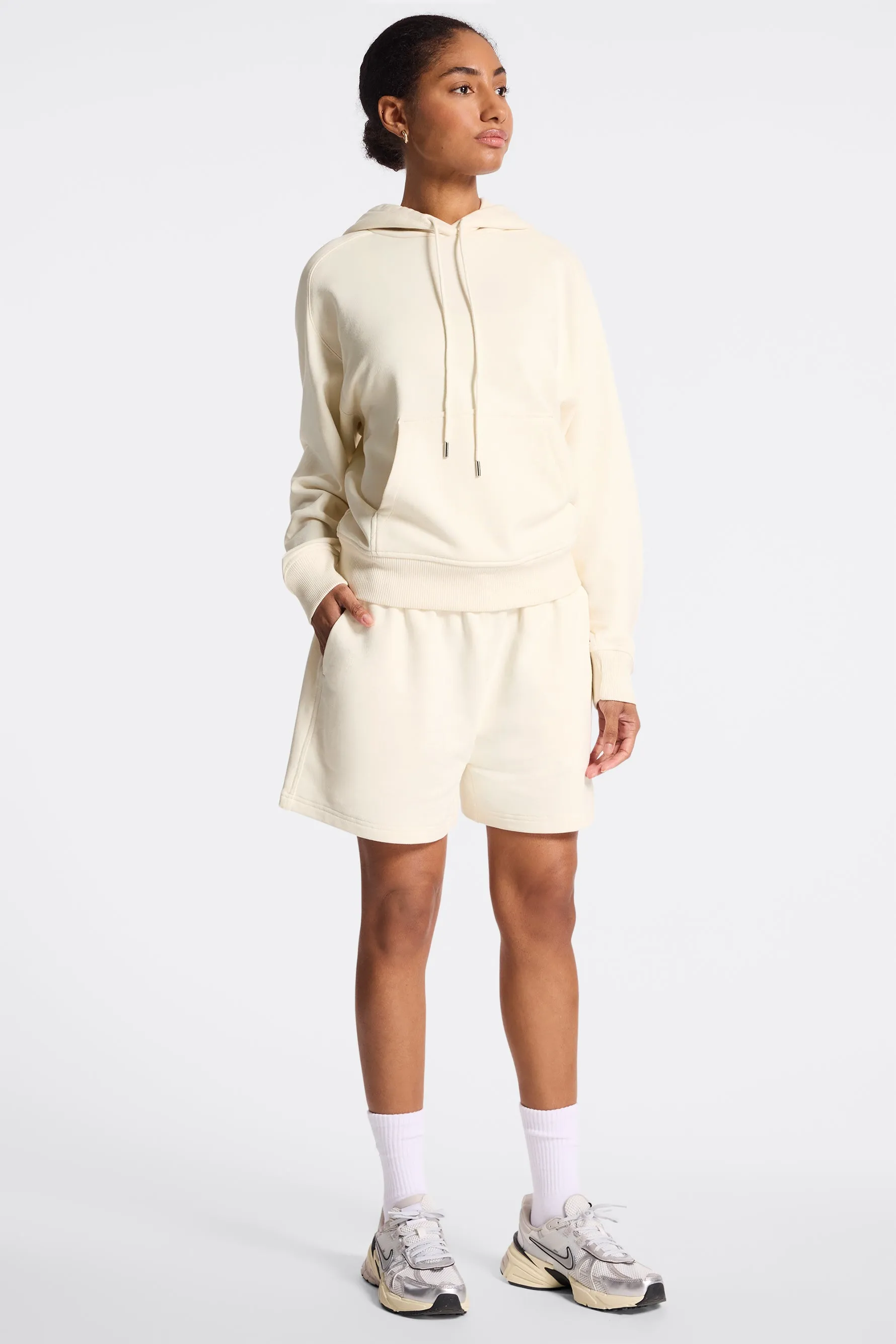 Classic Logo Terry Sweat Short - Gardenia