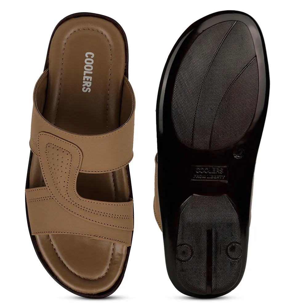 Coolers Casual Brown Slipper For Mens ORTIZ-26 By Liberty