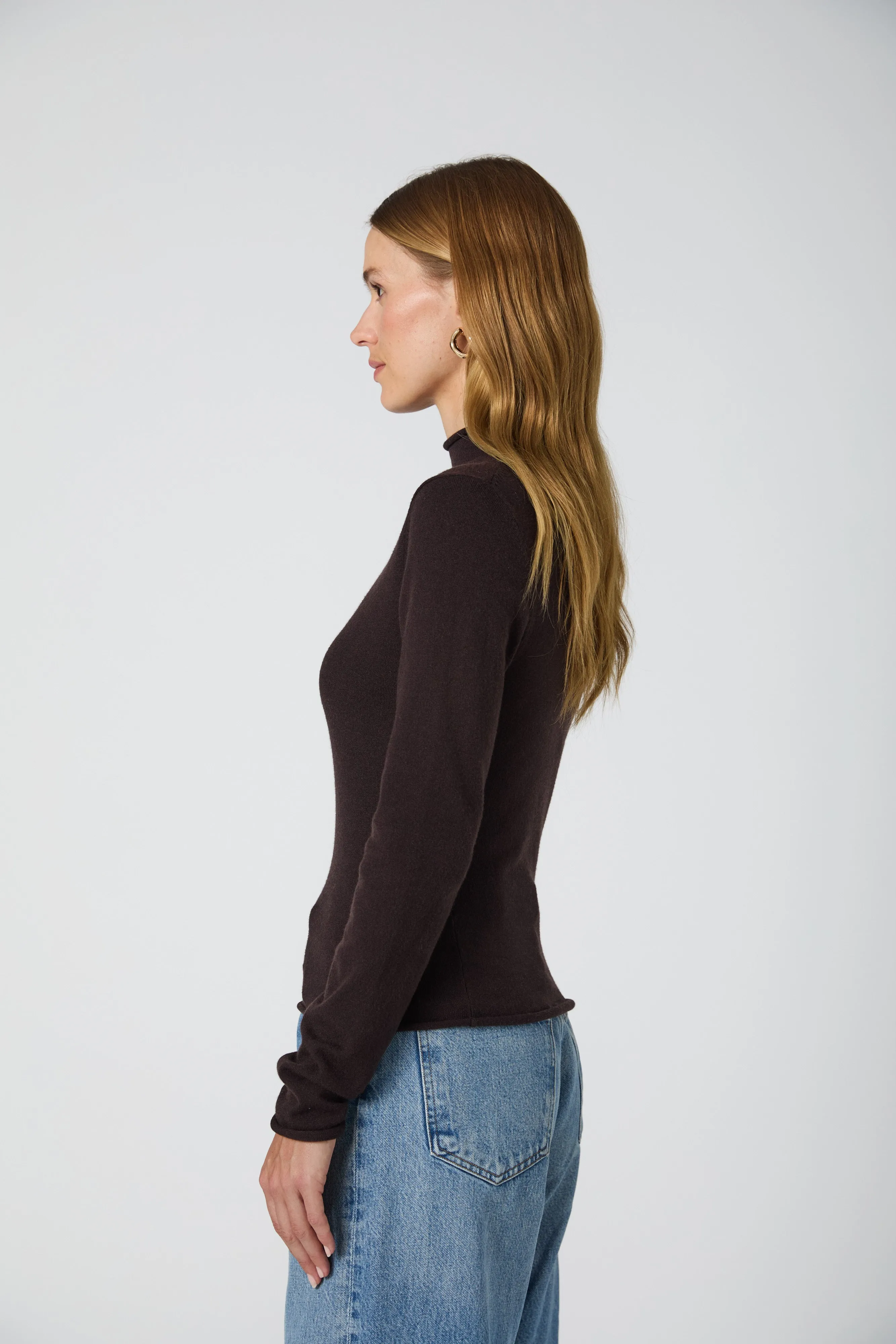 Cosysoft Fitted High Neck Sweater