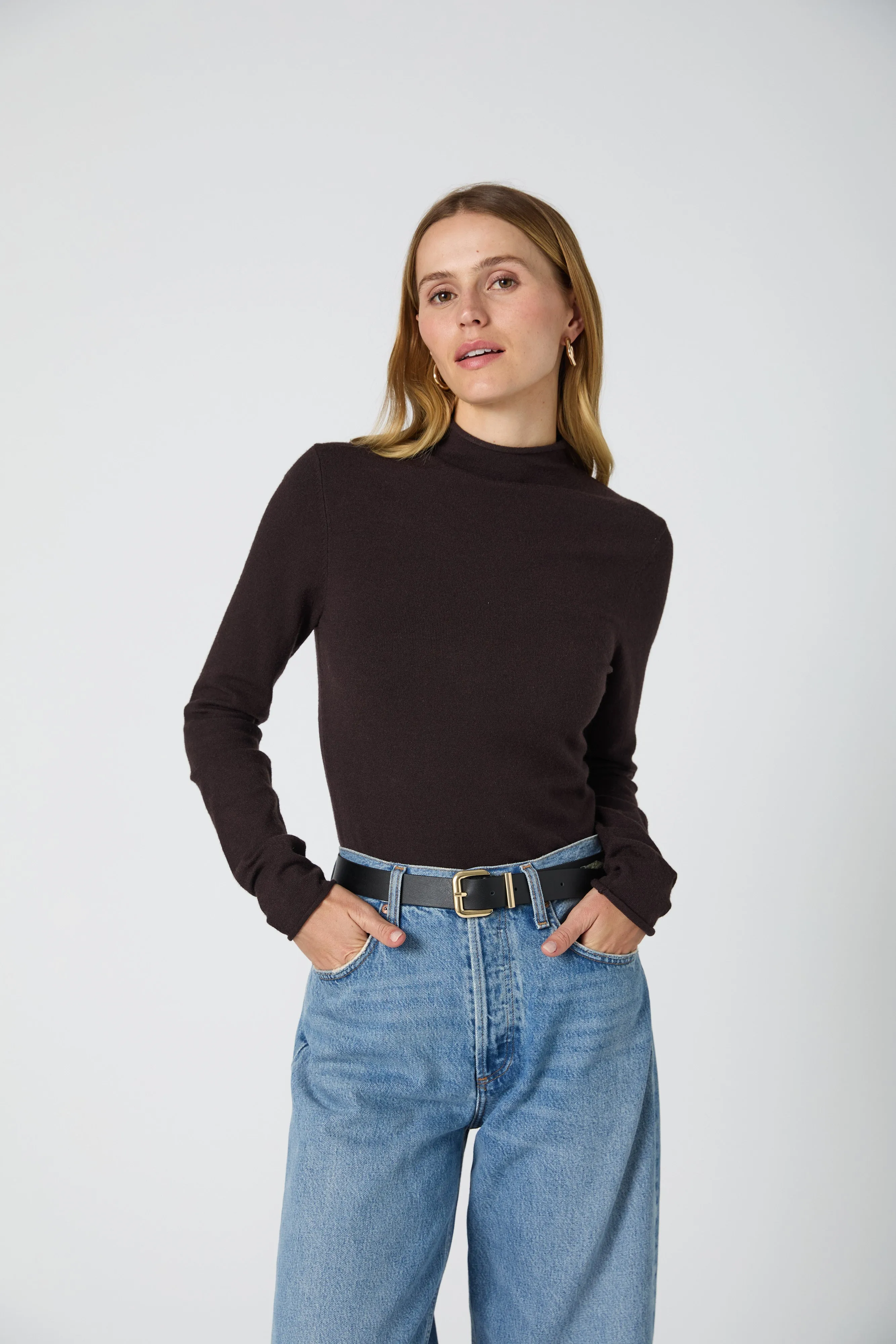 Cosysoft Fitted High Neck Sweater