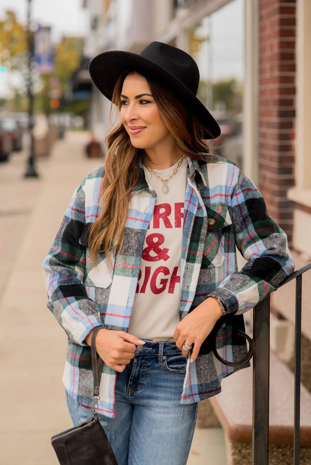 Cozy Vibes Plaid Shacket