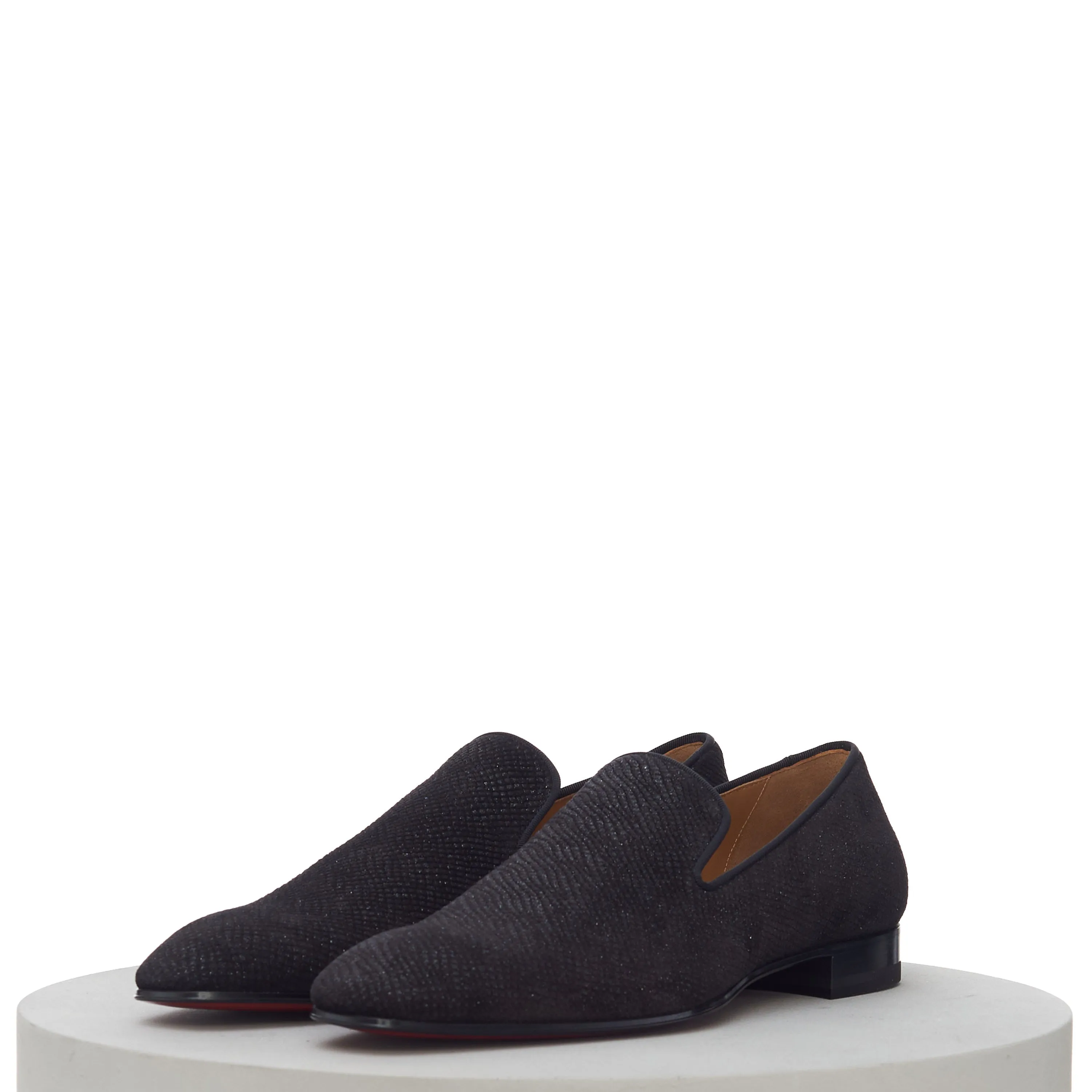 Dandelion Loafer In Black Crosta Leather