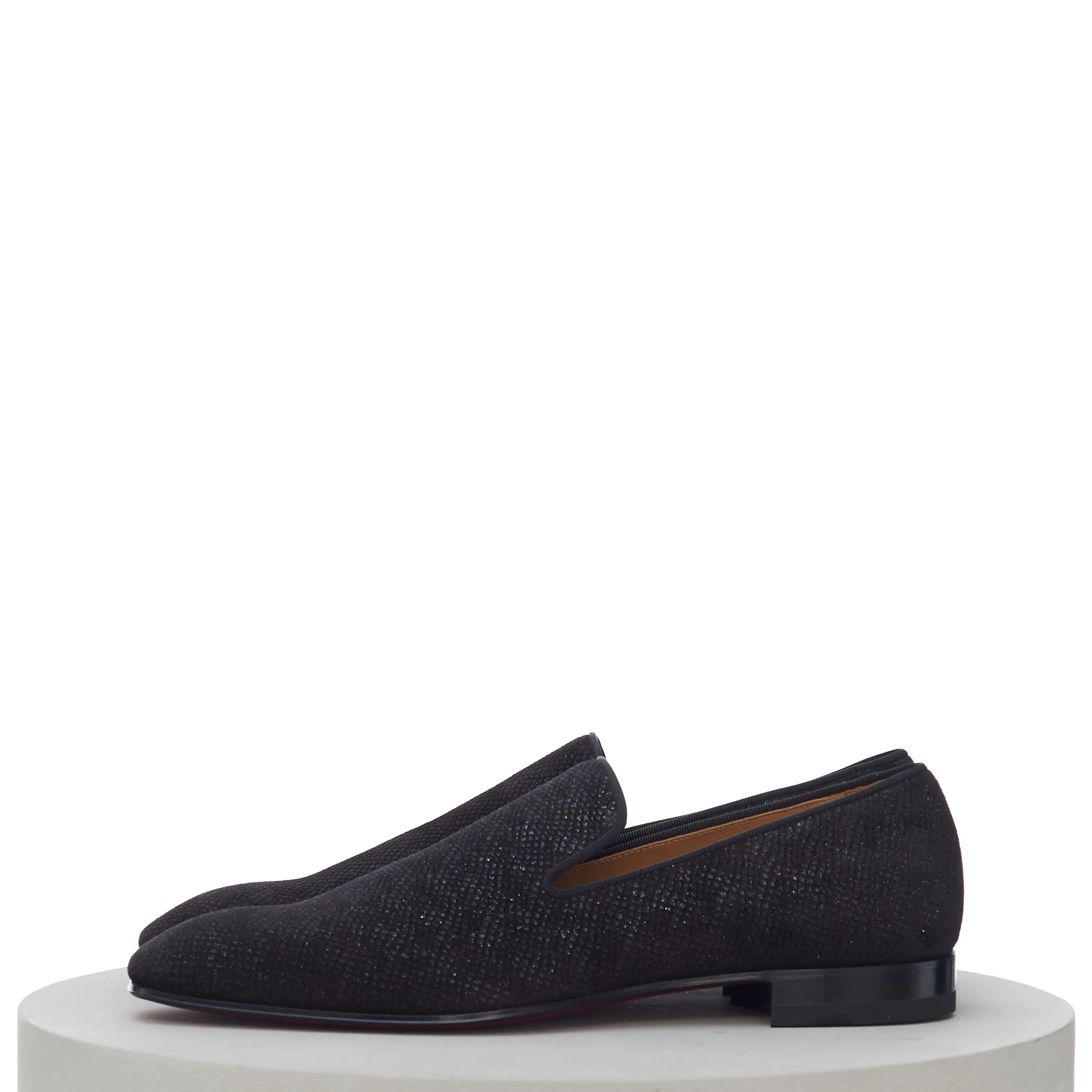 Dandelion Loafer In Black Crosta Leather