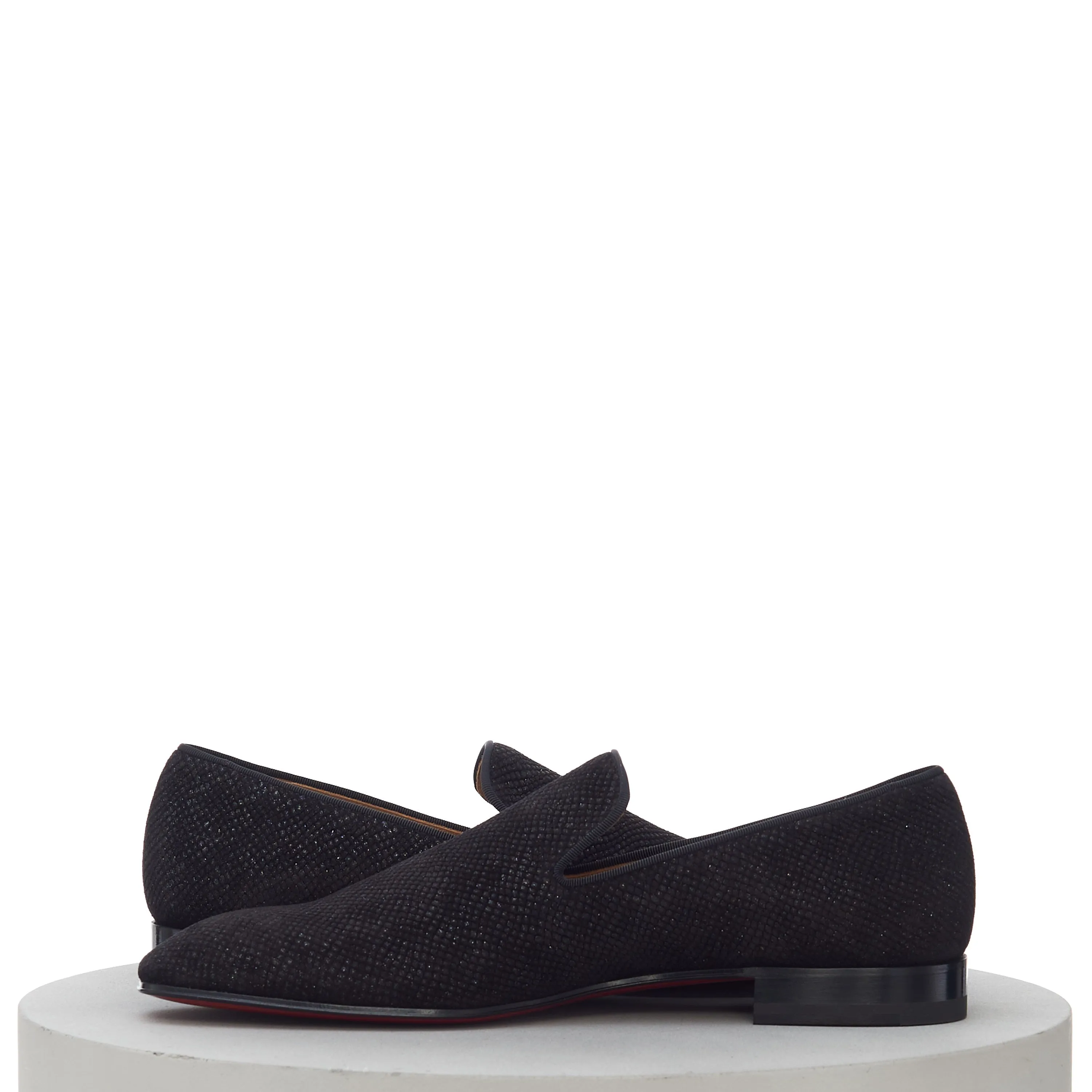 Dandelion Loafer In Black Crosta Leather