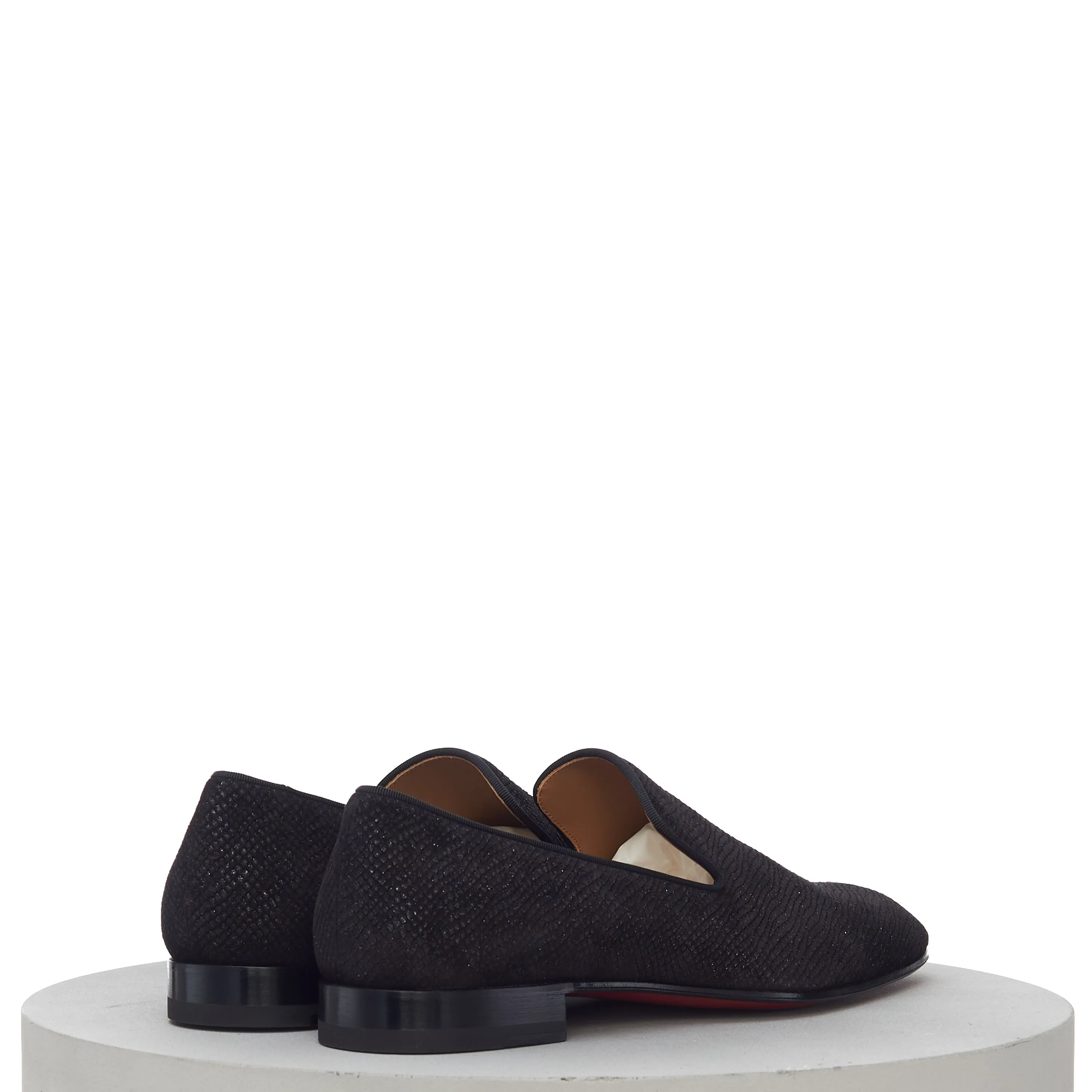 Dandelion Loafer In Black Crosta Leather