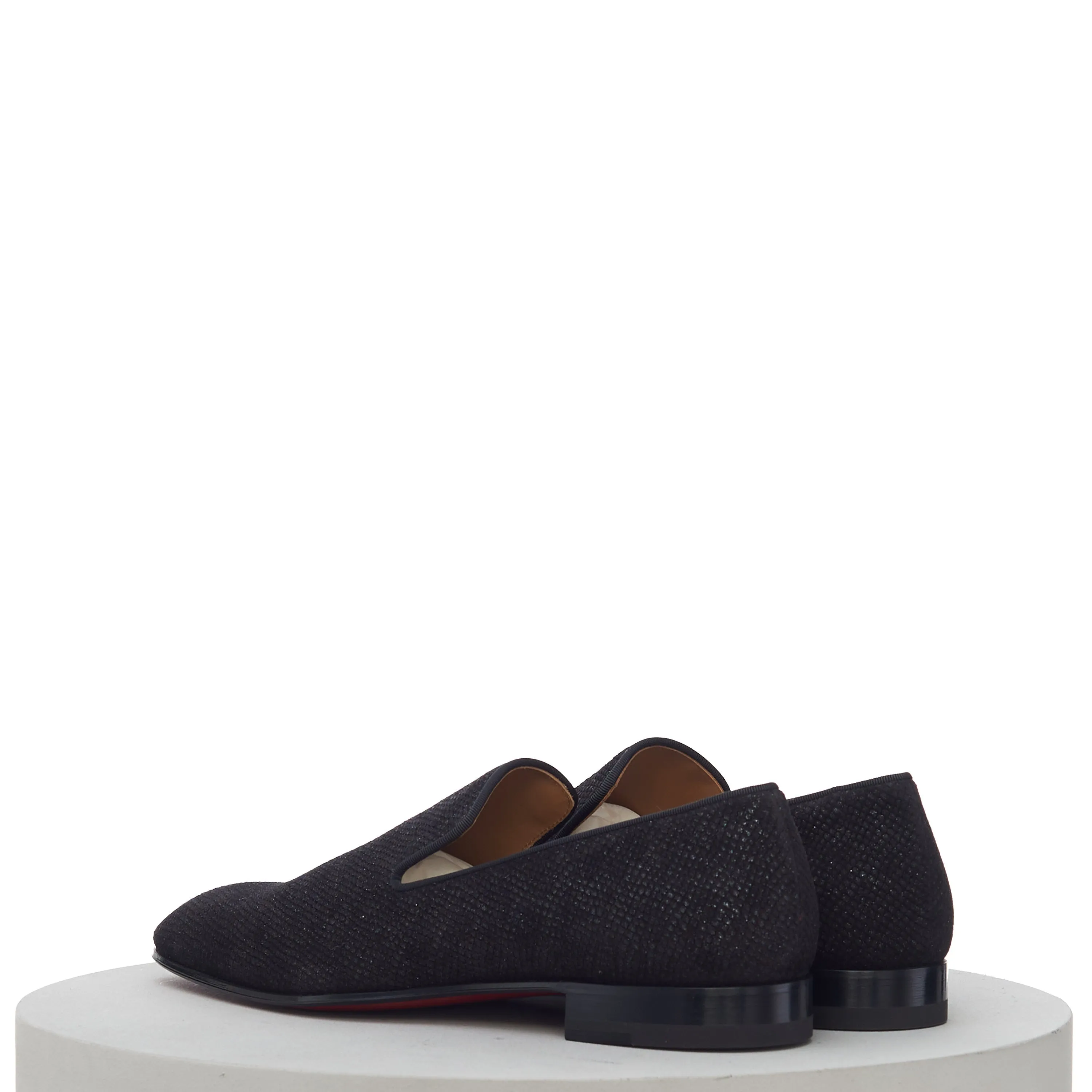 Dandelion Loafer In Black Crosta Leather