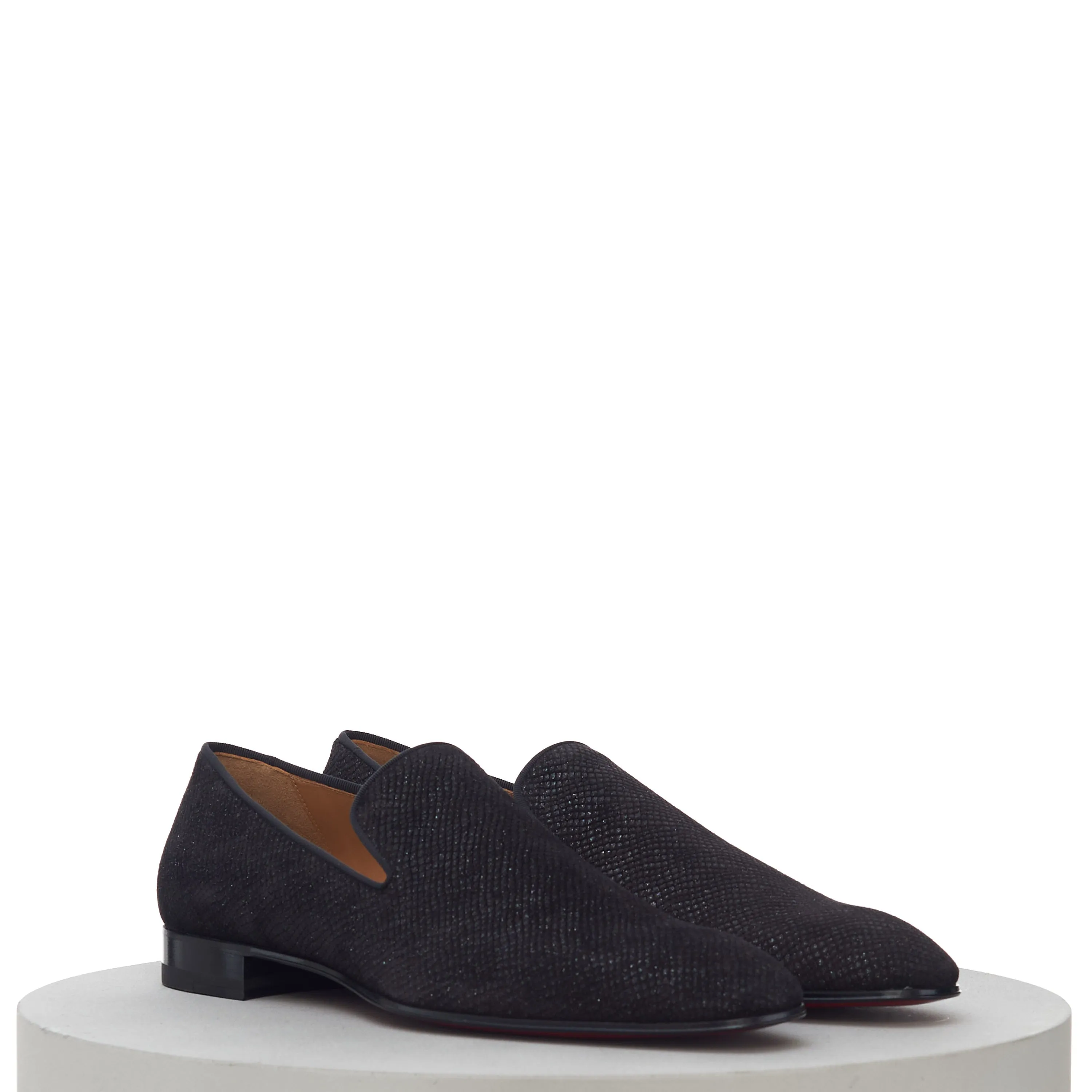 Dandelion Loafer In Black Crosta Leather