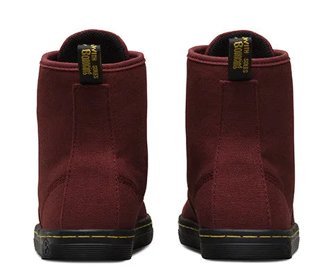 Dr Martens Shoreditch Boot - Cherry Red Canvas