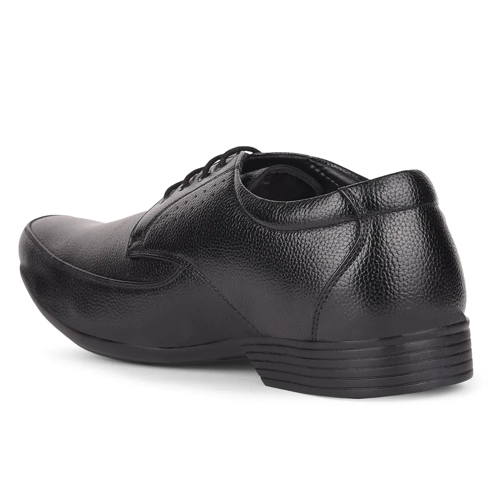 Fortune By Liberty HIL-10 Formal Derby Shoes For Men - Black