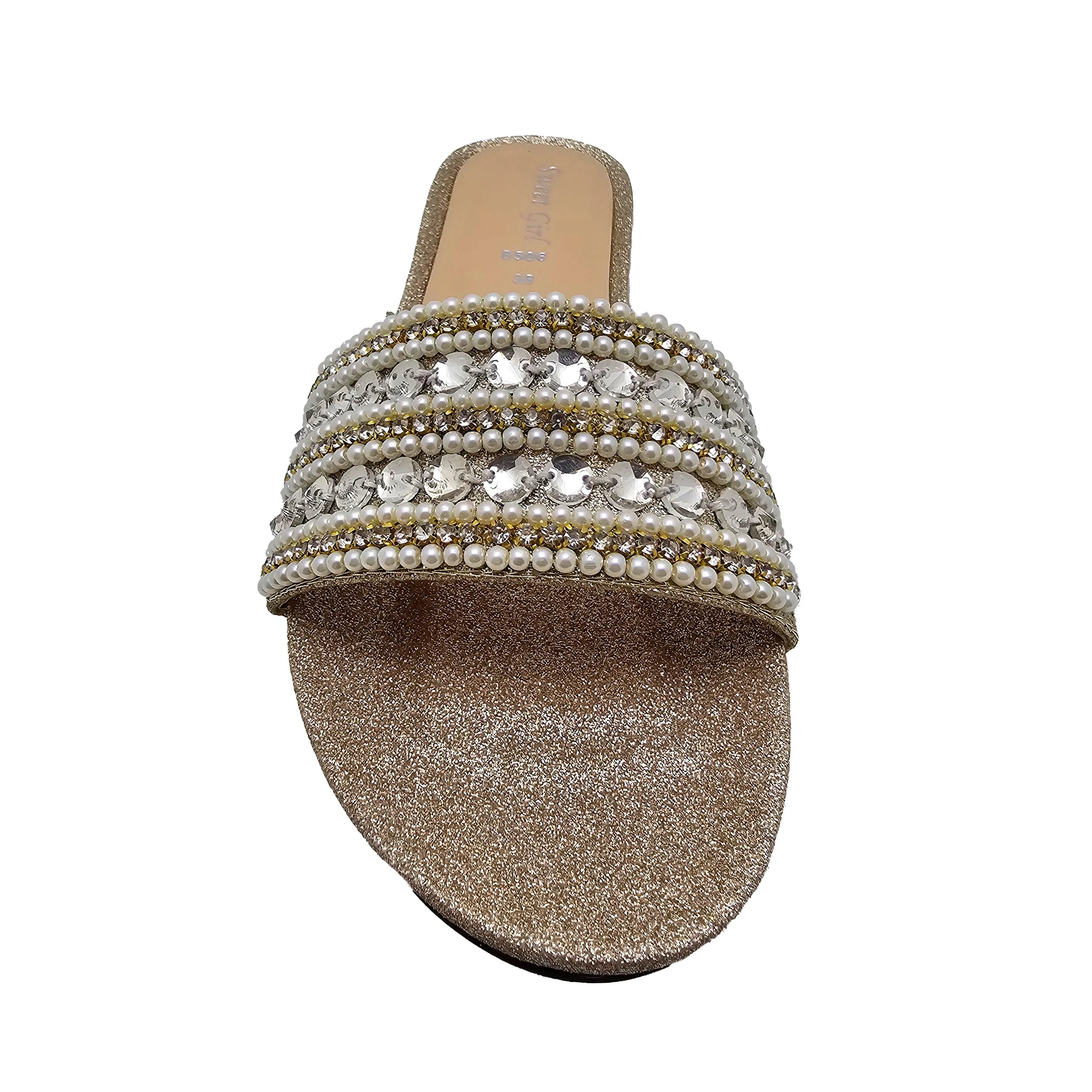 Golden Fancy Slipper