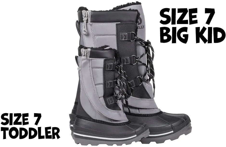 Grey BILLY Ice Winter Boots