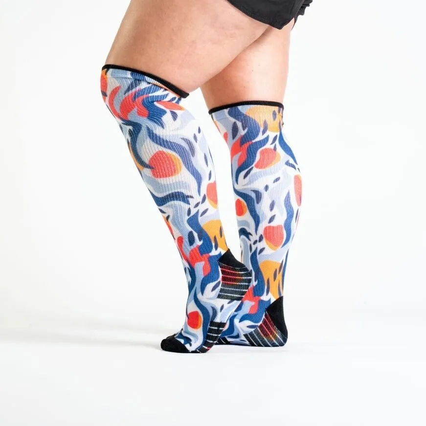 Heat Wave Diabetic Compression Socks