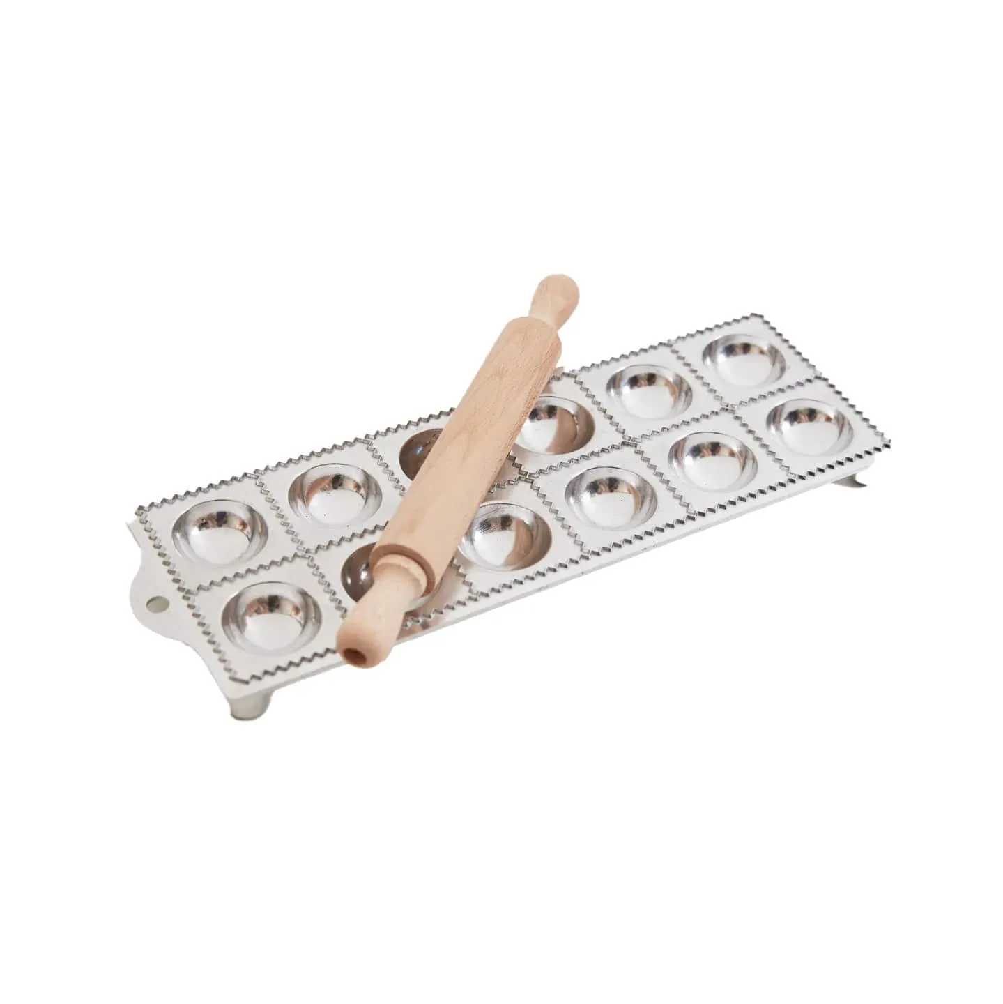 Italian Ravioli Mold with Roller