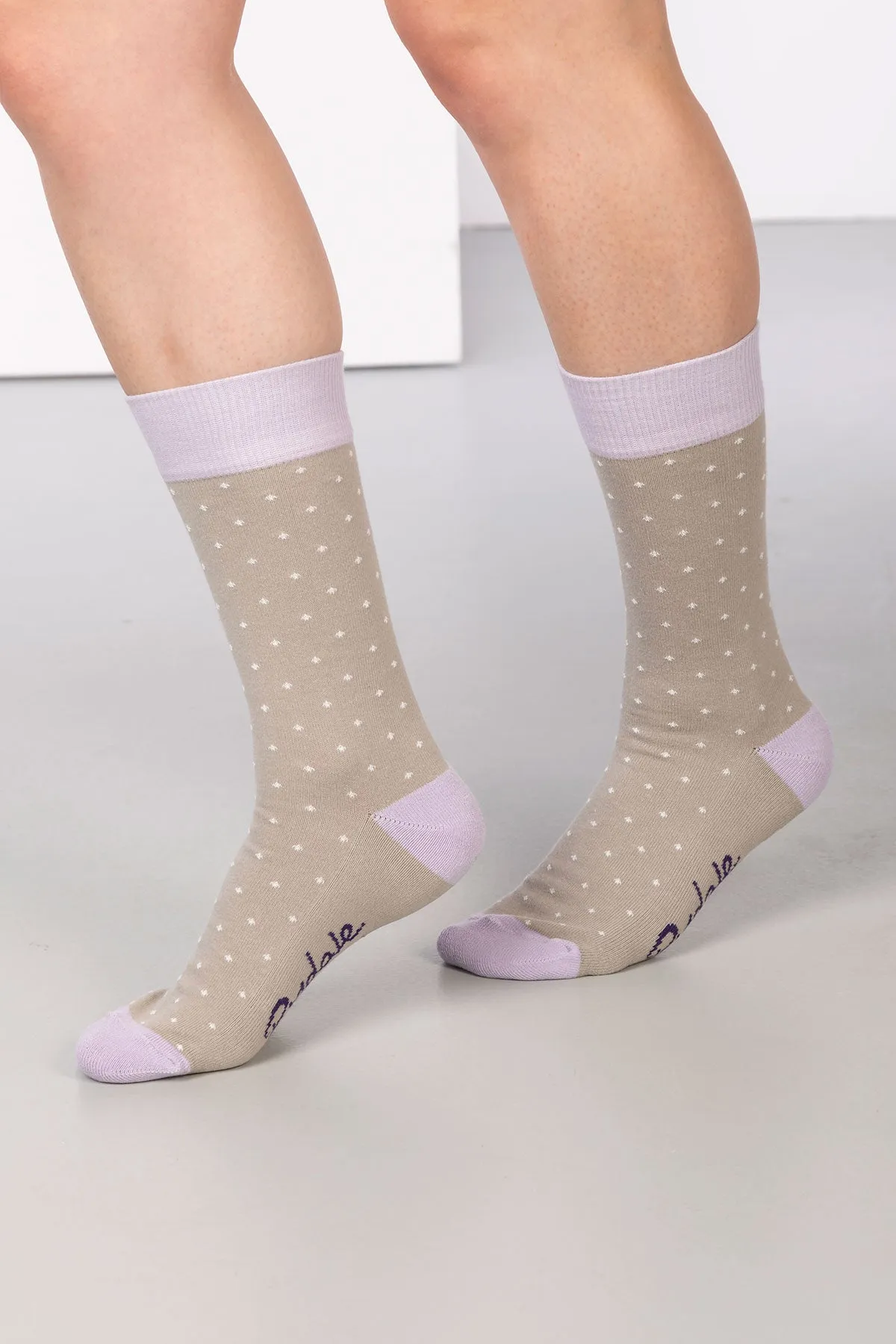 Ladies Dotty Ankle Socks