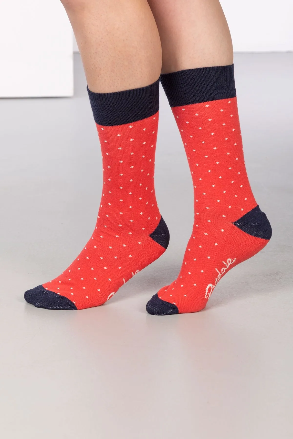 Ladies Dotty Ankle Socks