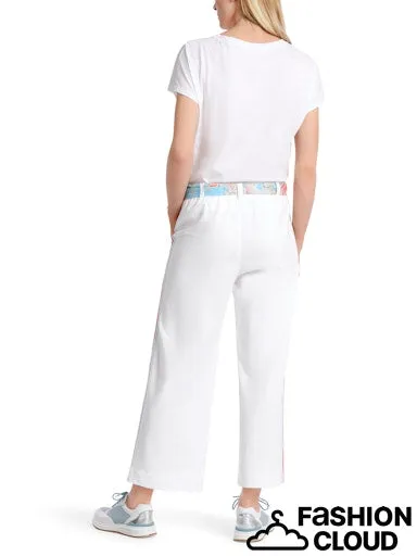 Leisure Pant - White/Pink