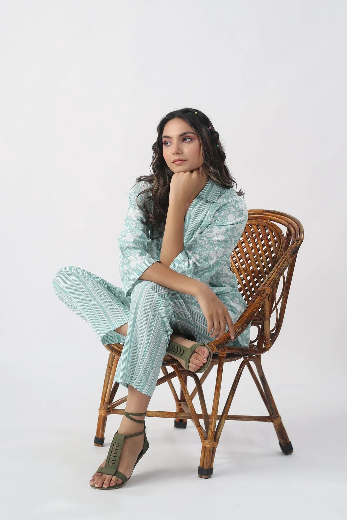 Lily Grace Cotton Loungewear Set