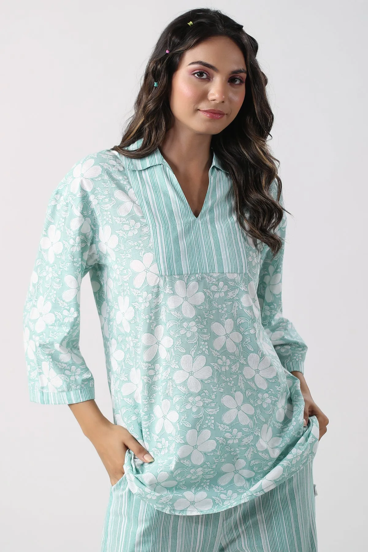 Lily Grace Cotton Loungewear Set