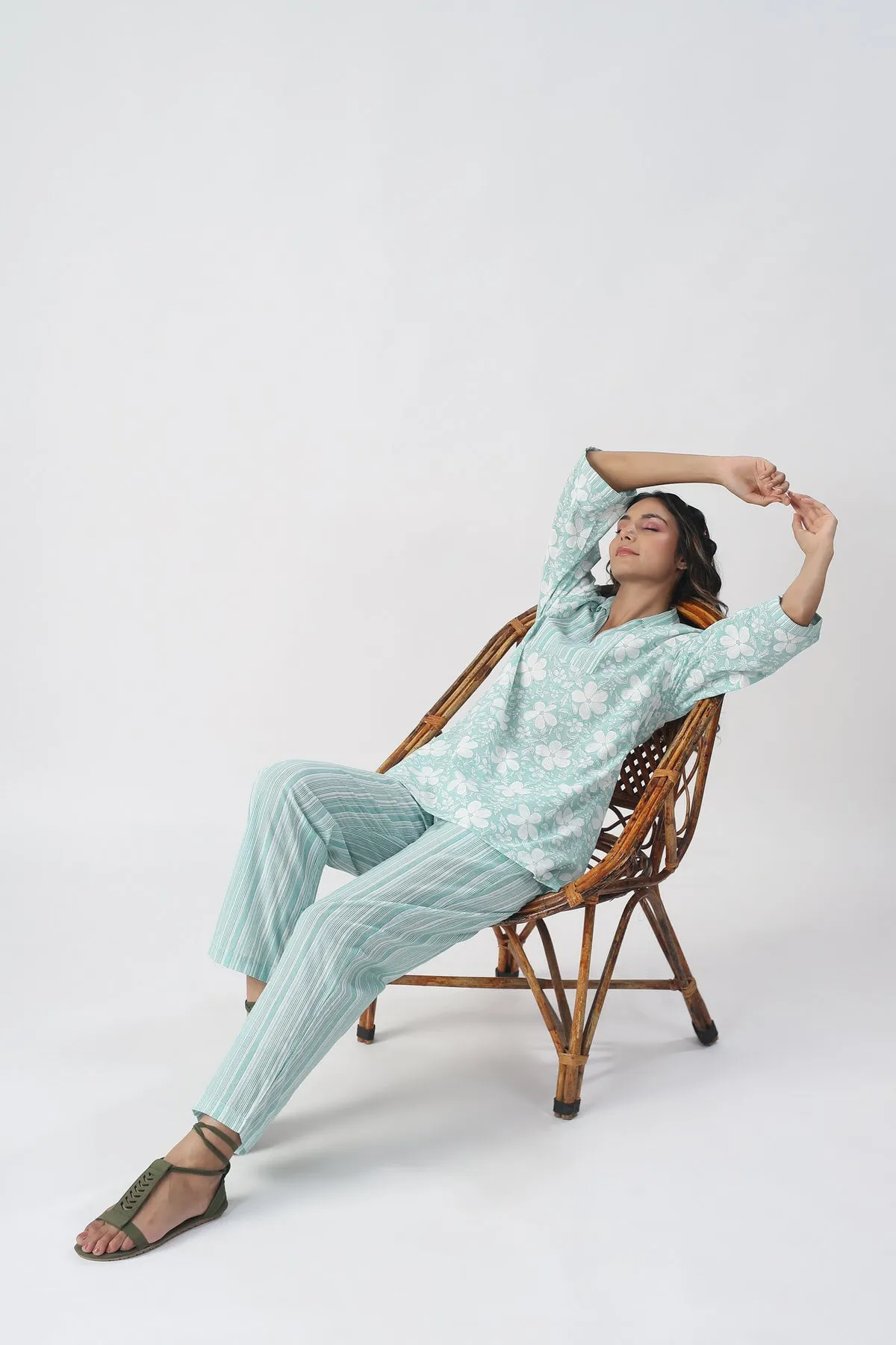 Lily Grace Cotton Loungewear Set