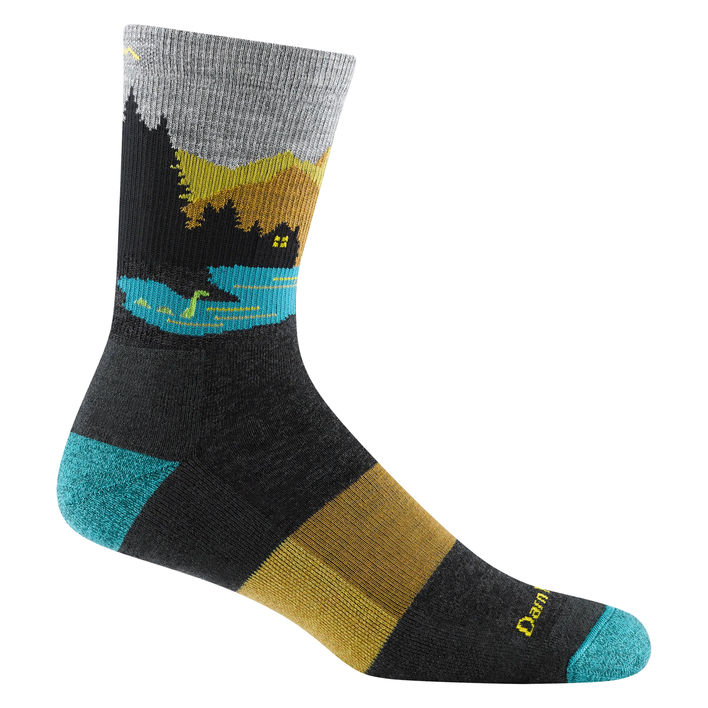 Men's Close Encounters Micro Crew  Midweight Hiking Sock