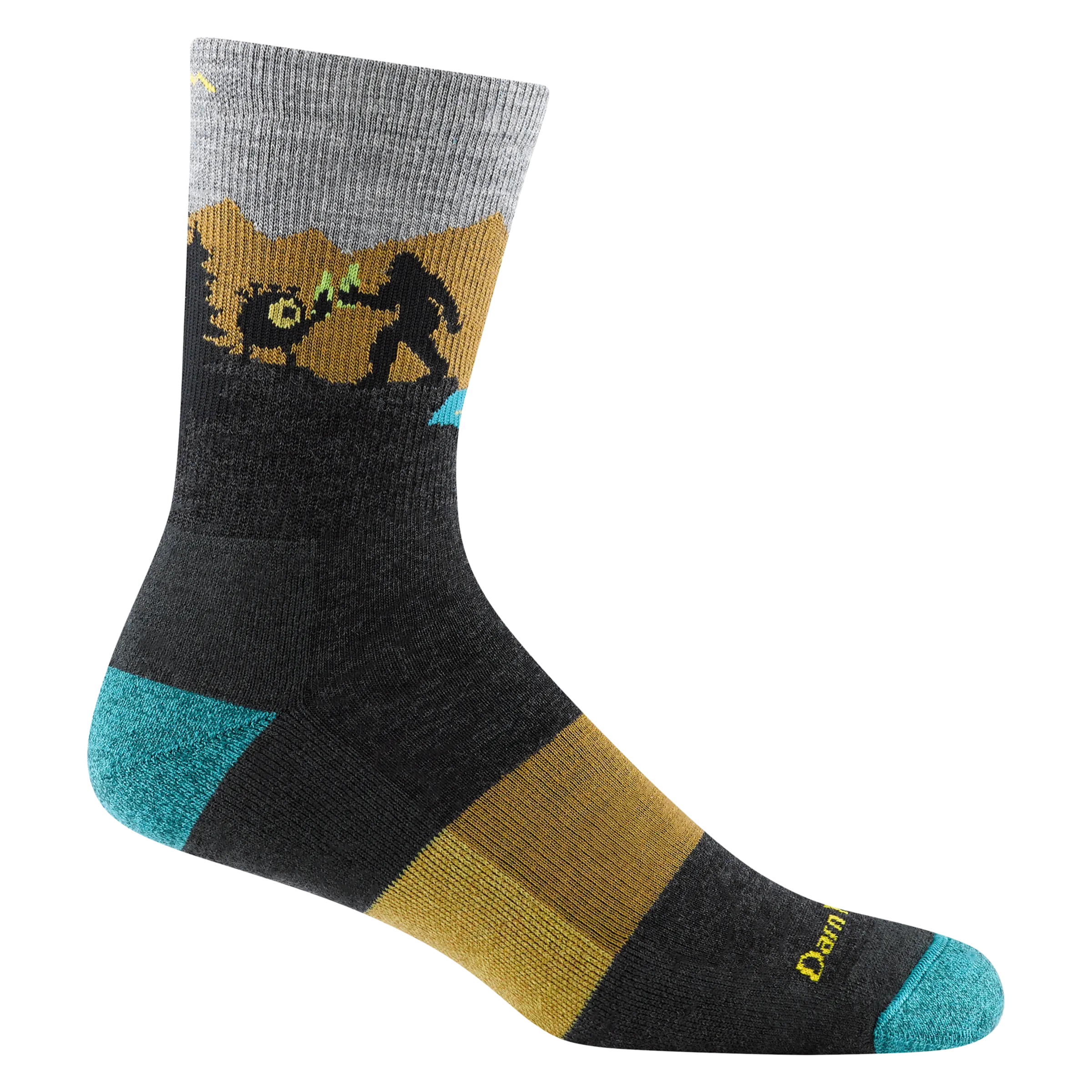 Men's Close Encounters Micro Crew  Midweight Hiking Sock