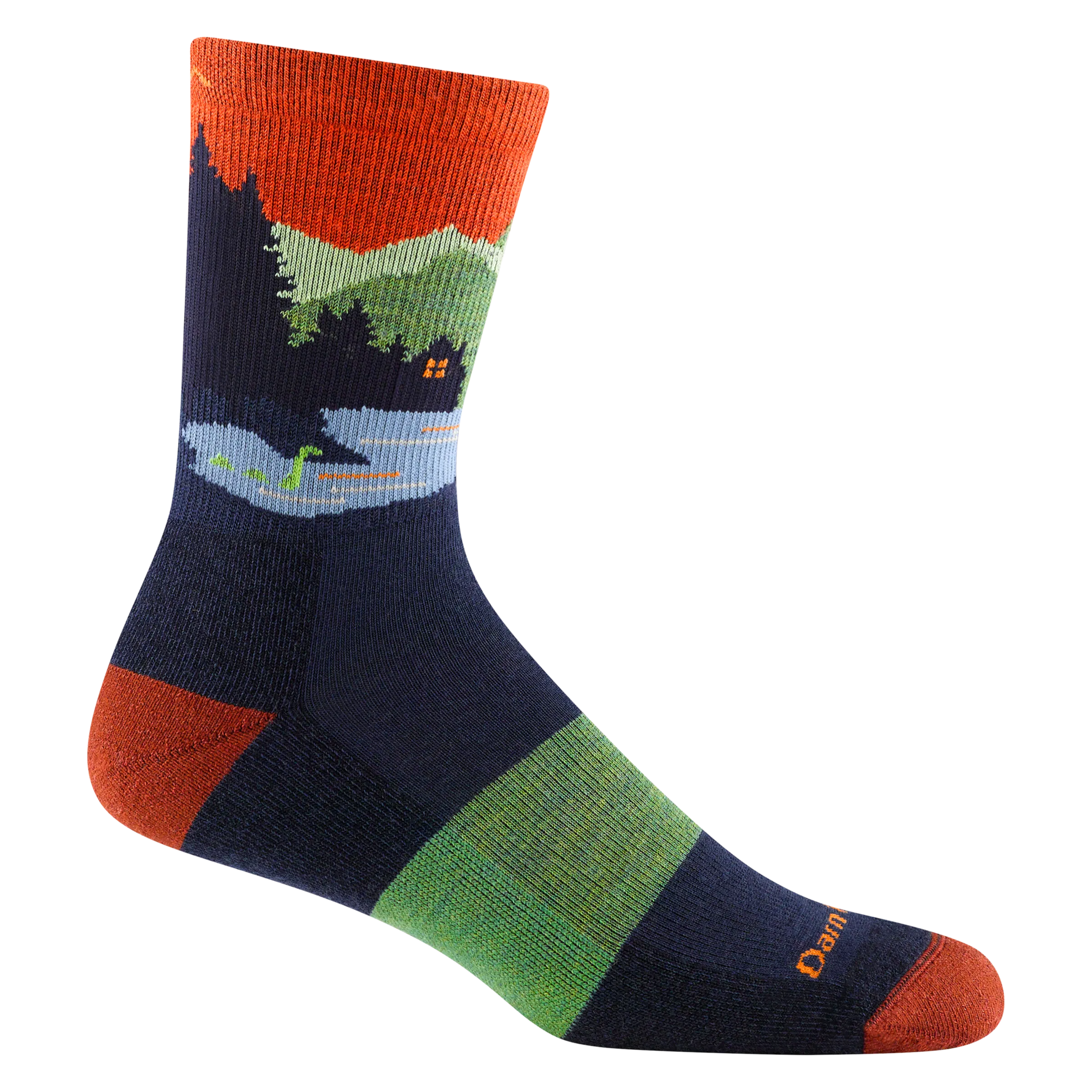 Men's Close Encounters Micro Crew  Midweight Hiking Sock