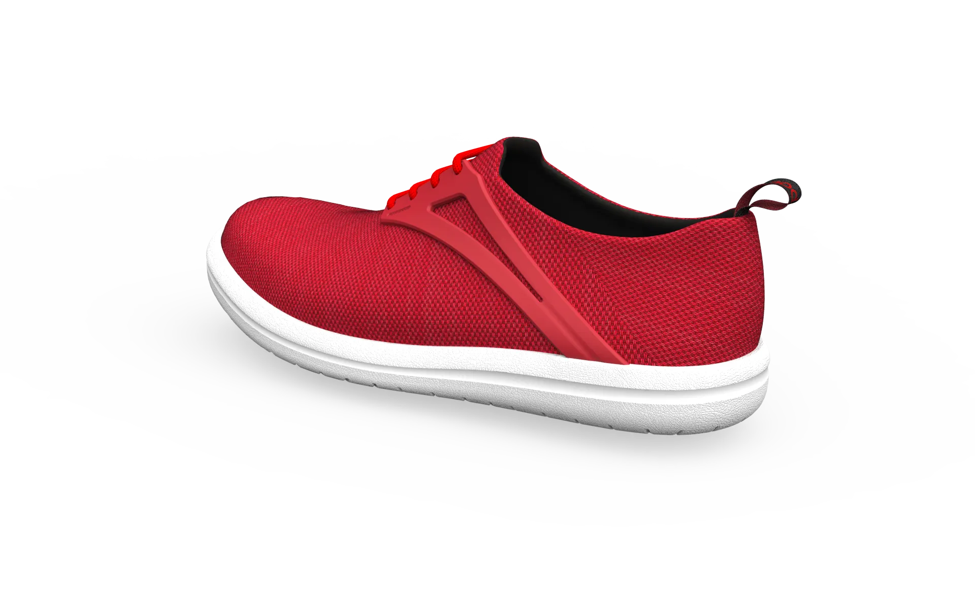 Narrow Urban Flex Sneakers - Red