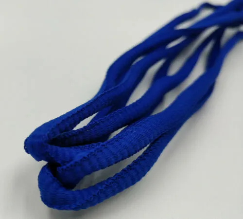 Oval Trainer Laces Shoelaces Coloured Semi Round Laces Boots 7mm Chunky Pair