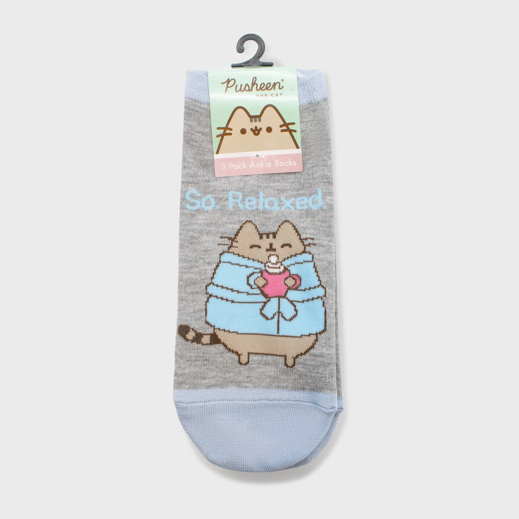 Pusheen - 3 Pack So Relaxed Ankle Socks