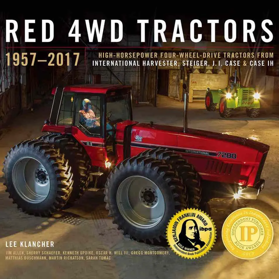 Red 4WD Tractor Book