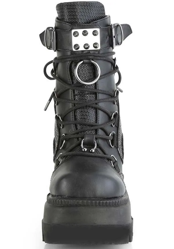 SHAKER-60 [Black] | PLATFORM BOOTS [PREORDER]