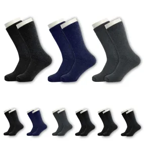 Wholesale Winter Unisex Socks- Sizes 9-13 in Assorted Colors- Bulk Case of 96